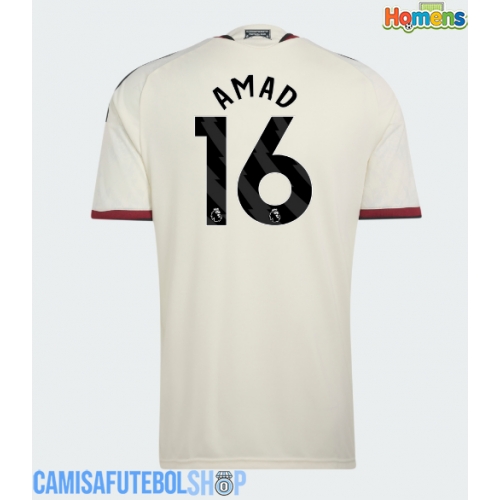 Camisa de time de futebol Manchester United Amad Diallo #16 Replicas 3º Equipamento 2026-27 Manga Curta